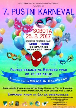 PUSTNI KARNEVAL 2017_PLAKAT